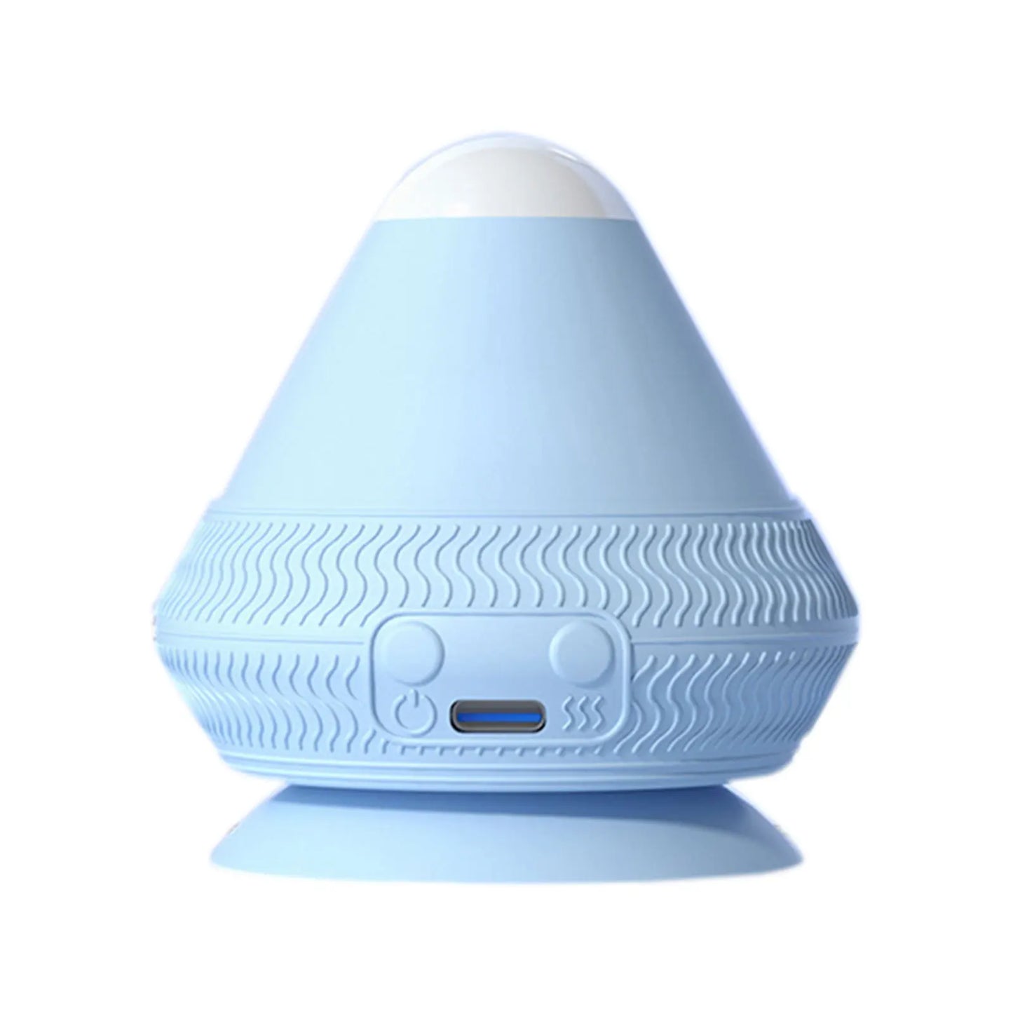 Norvo | Vibrasjoner Massasje Ball FlexiVibe | USB Oppladbar | Varme & Vibrasjon Terapi | Silikon | Bærbar & Selvklebende