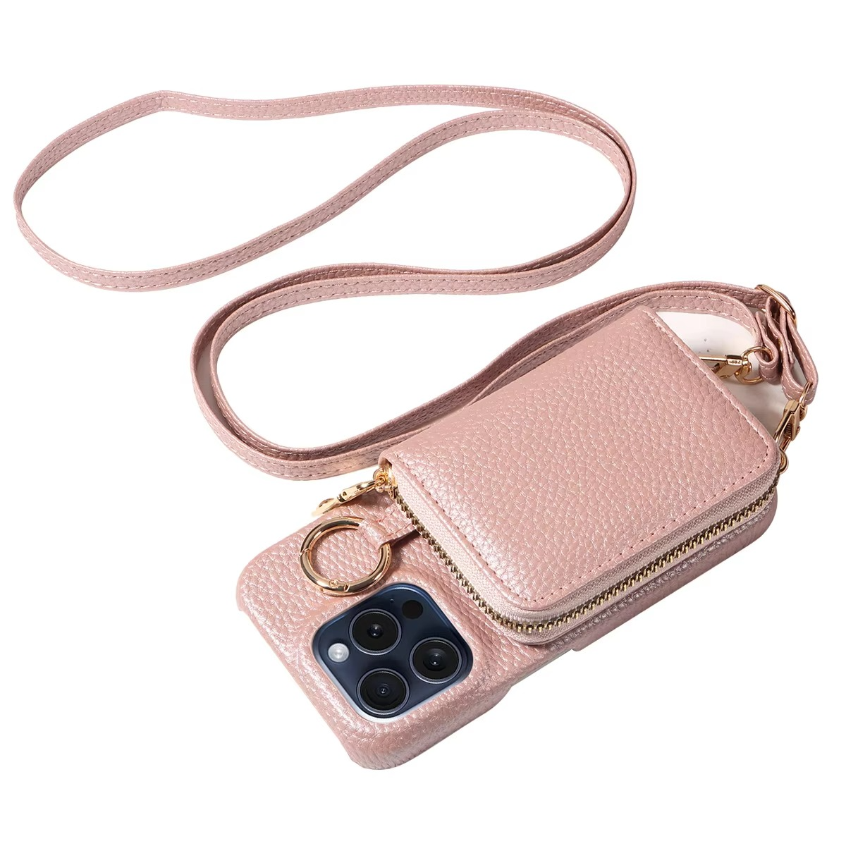 Norvo | Premium lær Multi-Function iPhone-deksel med anti-degauss beskyttelse