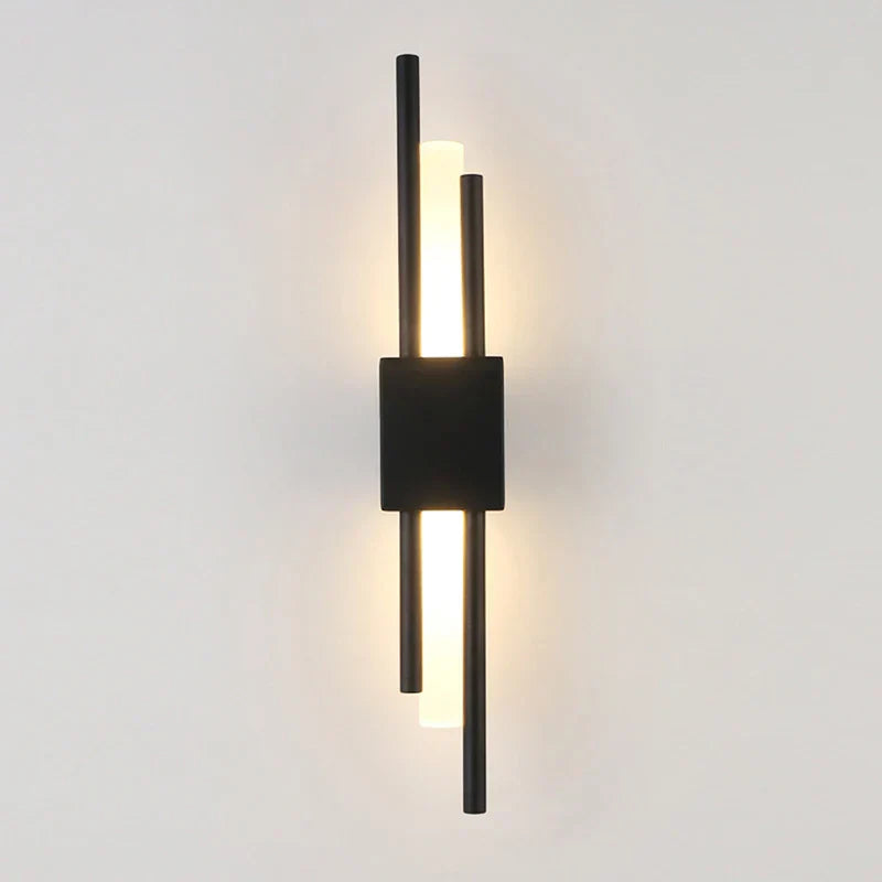 Norvo | Moderne LED Vegglampe: Innendørsbelysning for Hjem, Soverom, Nattbord, Stue, Hotell og Gangdekorasjon