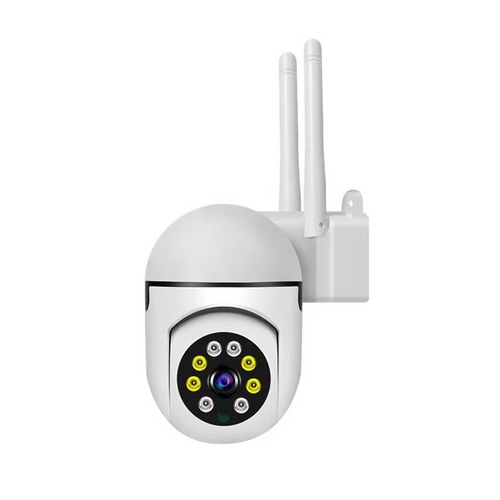 Norvo | 1080P PTZ WiFi sikkerhetskamera med lyd, 4X zoom, nattesyn, vanntett