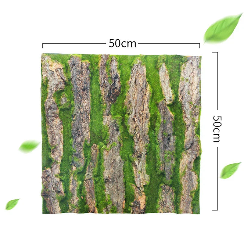 Norvo | DIY Veggdekorasjon Grønn Plante Bark