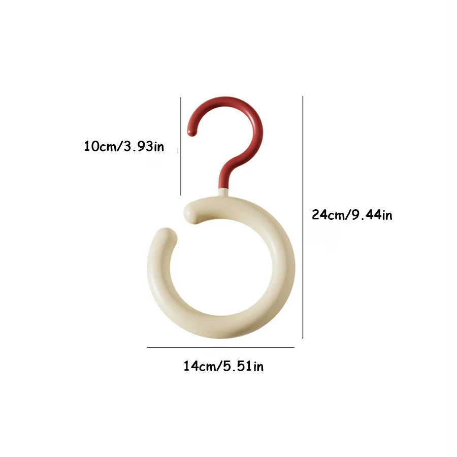 Norvo | 2stk Roterende Multi-Krok Garderobe Organizer Henger