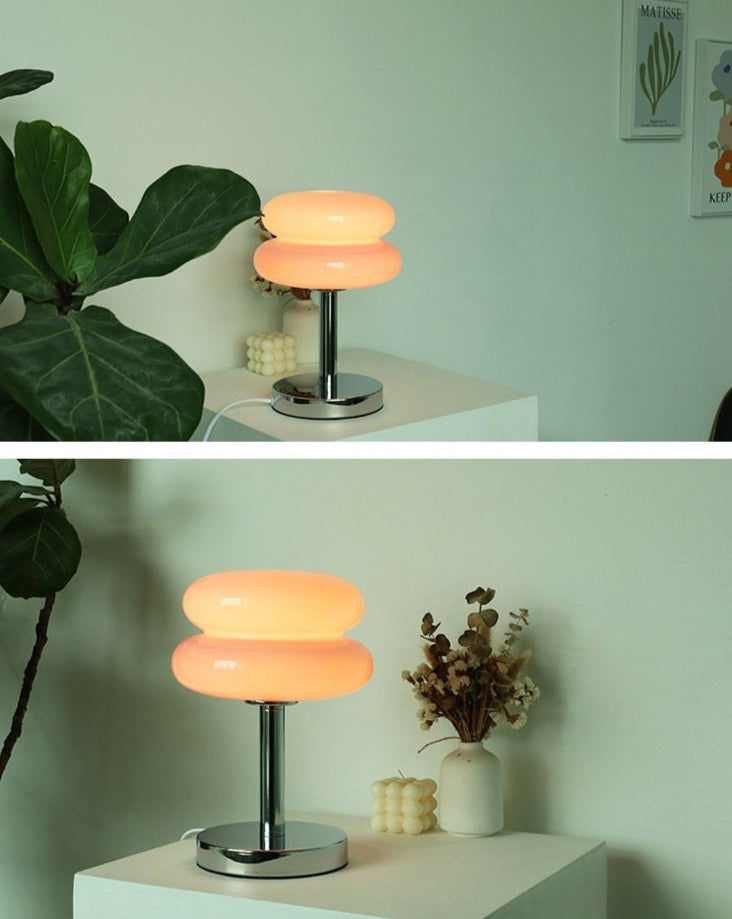 Norvo | Macaron Glass Retro-Moderne Dimmerlampe