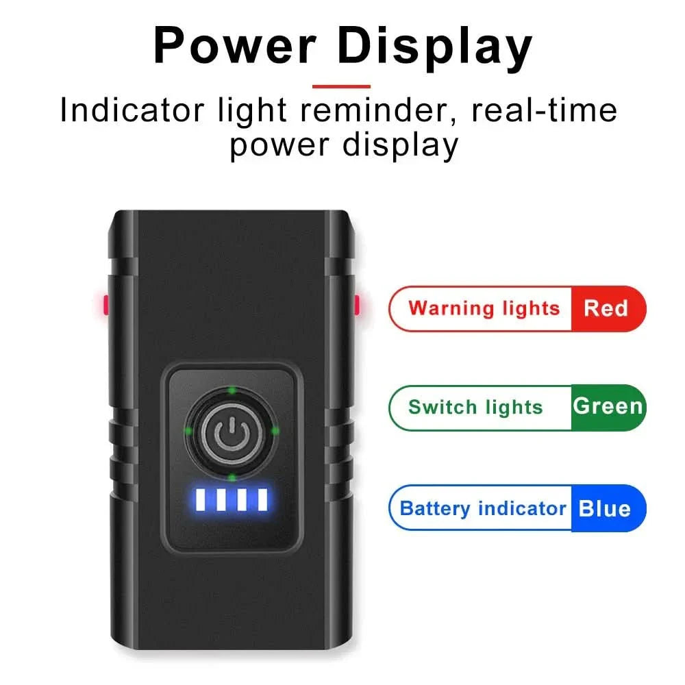 Norvo | NightRay – LED sykkellykt med USB-lading og 1500 lumen for trygge natturer
