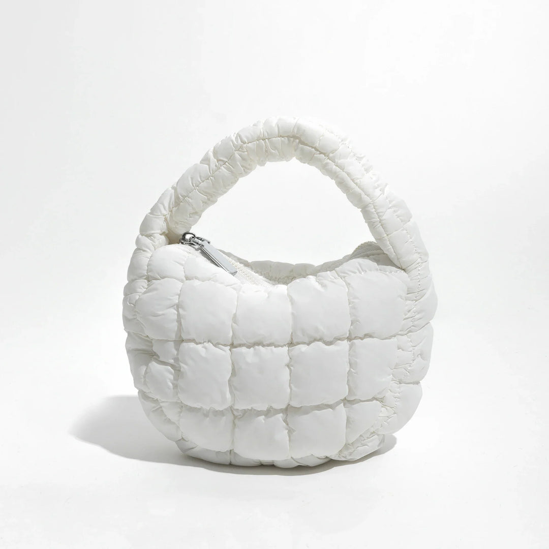 Norvo | Livlig quiltet rund mini bag