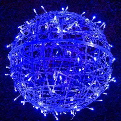 LED Rattan Ball String Lights – Dekorativ utendørs belysning for hager og fester | Norvo