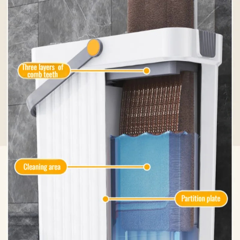 Norvo | Husstand Ultra Tynn Selv-vridd Magisk Mopp