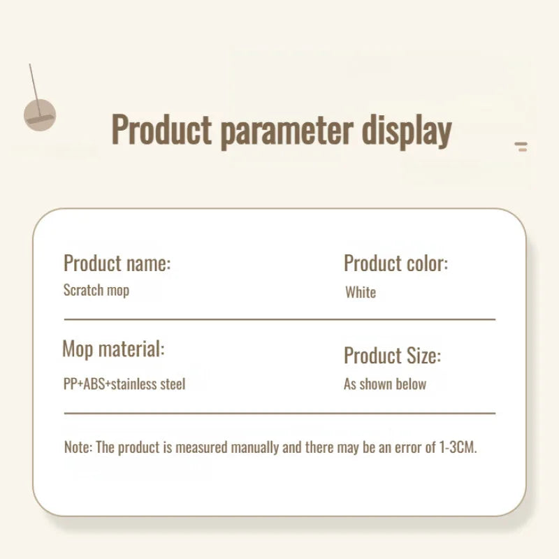 Norvo | Husstand Ultra Tynn Selv-vridd Magisk Mopp