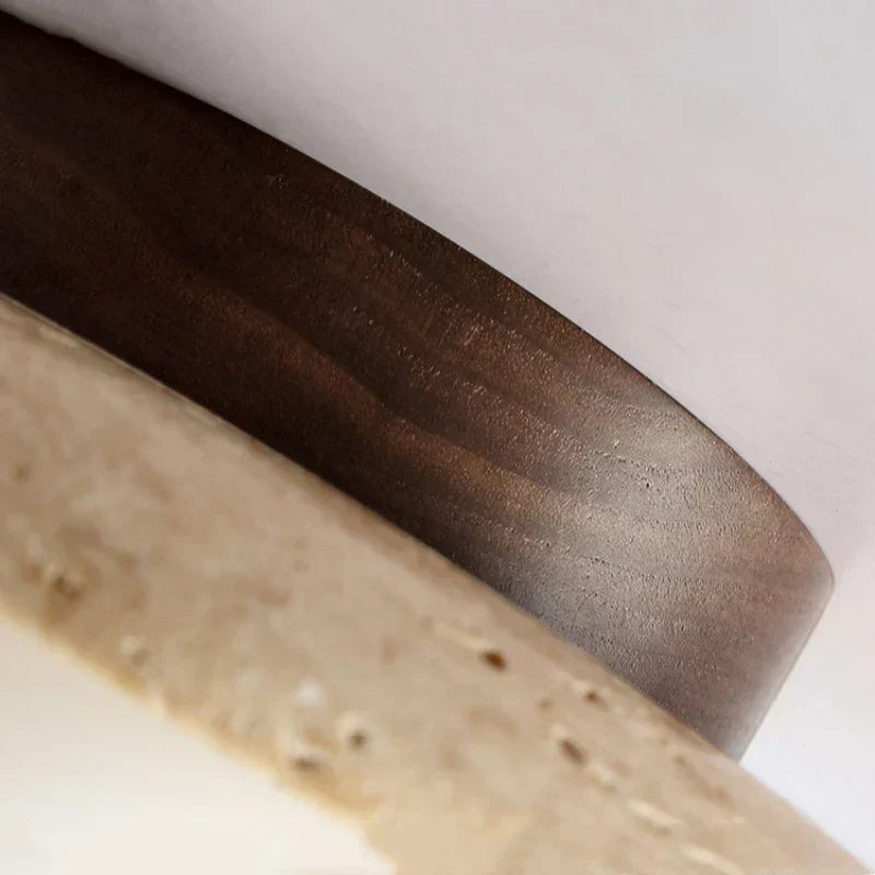 Norvo | ÉclatPierre – Elegant Travertine Recessed LED Light