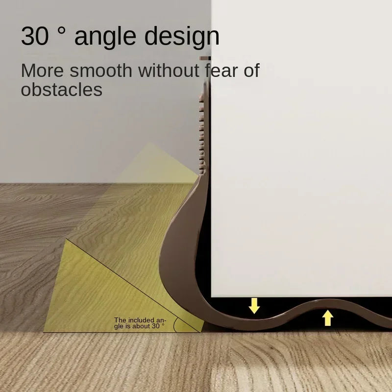 Norvo | Dørforsegling fleksibel | Trekkbeskyttelse & lydisolasjon | PVC | Vanntett & vindproof