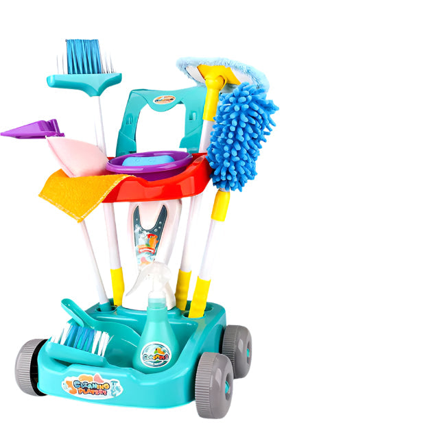 Norvo | CleanTeam | Rengjøring mens man leker - Morsomt rengjøringsleketøy for små hjelpere