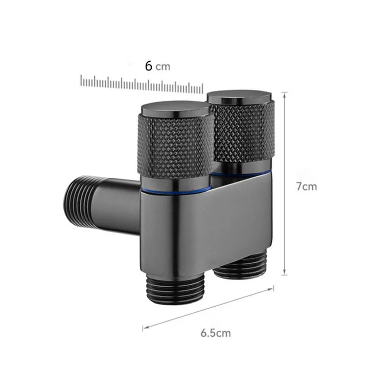 Dual Flow Pro – 2-i-1 Vegghane for toalett og vaskemaskin Norvo
