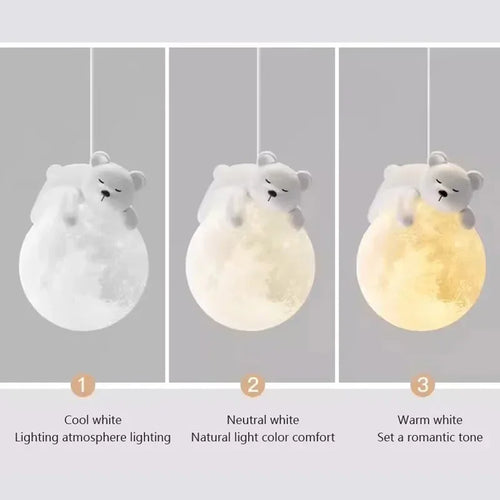 MoonGlow Light - Stilfulle LED Vegglampe for Rom Norvo