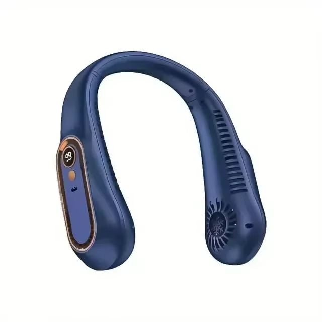 Norvo | Bærbar nakke luftkjøler vifte oppladbar bladløs personlig bærbar