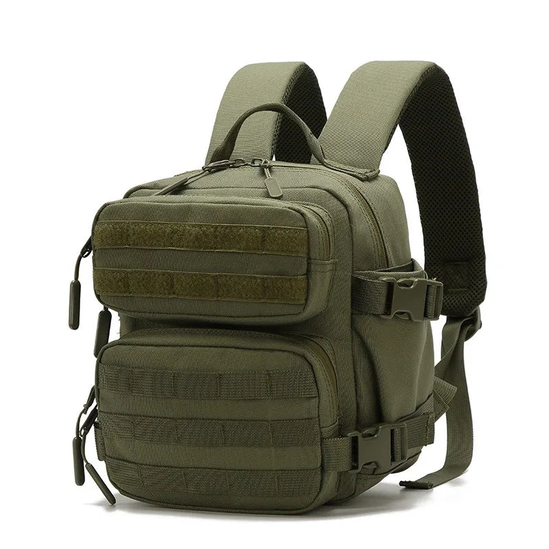 Norvo | Tactivo Mini-Ryggsekk 9L | MOLLE-Utendørs Ryggsekk | Kompakt & Holdbar | For Fotturer, Camping & EDC