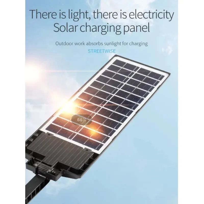 Norvo | Solarlampe med bevegelsessensor og fjernkontroll Hagebelysning