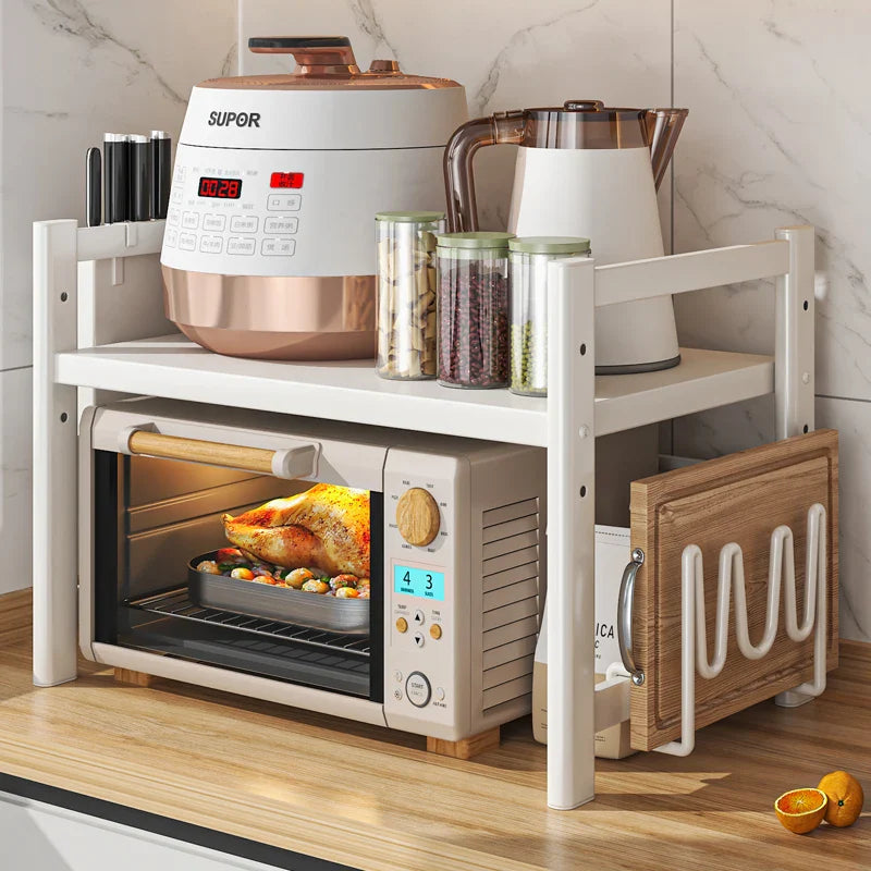 Frendorf | Kjøkken Mikrobølgeovn Hylle Multi-Lag Krydder Organisator Rustmotstandsdyktig – CookRack
