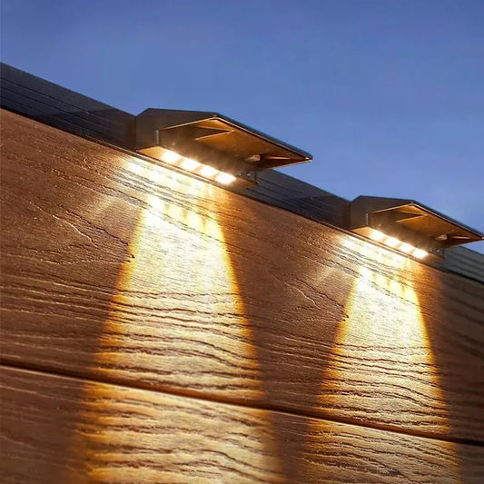 Norvo | EcoRadiance Solar Accent Lights 2-Delt Sett | Utendørsbelysning | Energieffektiv | Dekorativt lys for hage og terrasse