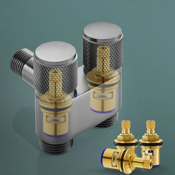 Dual Flow Pro – 2-i-1 Vegghane for toalett og vaskemaskin Norvo