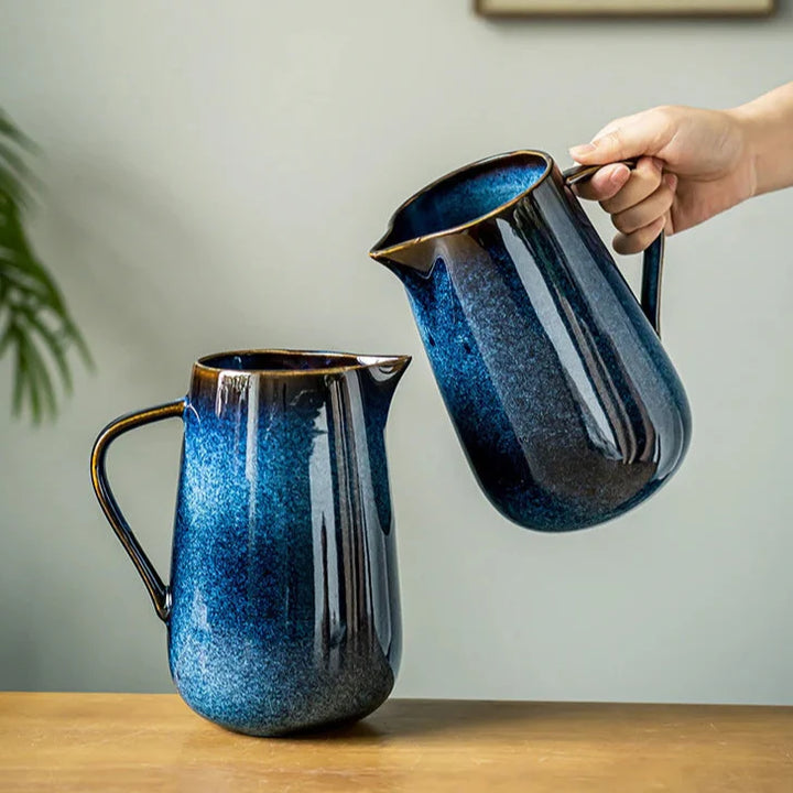 Laguna Kiln Blue Keramikk Kanne Norvo