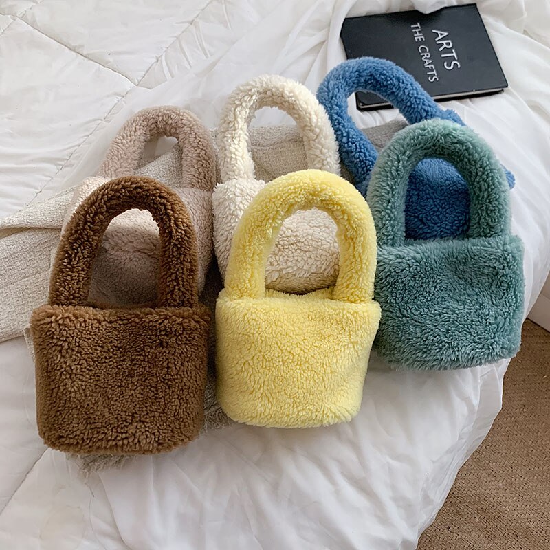 Norvo | Kosedyr Plush Mini Bucket Bag
