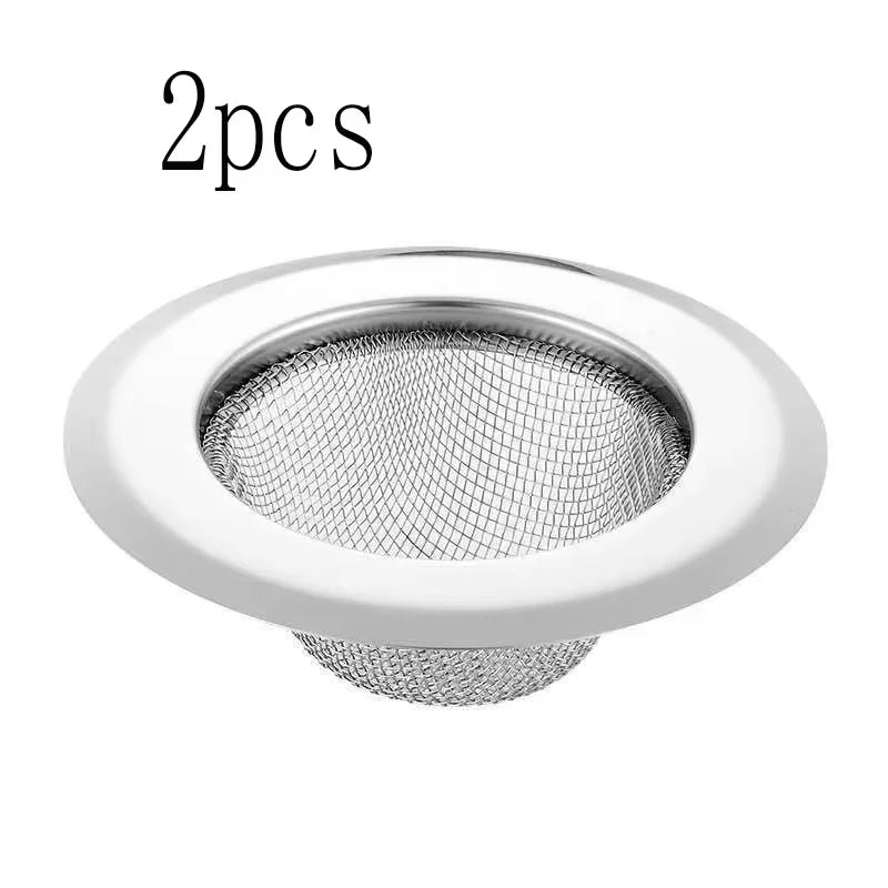 Norvo | Rustfritt stål-kjøkkenvask sil - Anti-blokkerings-trakt, hårsil for vask, bunninnløp og oppvaskmaskin