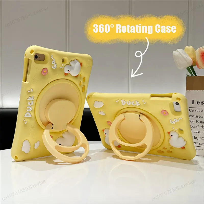 Norvo | Star Cartoon Barn Fleksibel iPad Etui Stativ