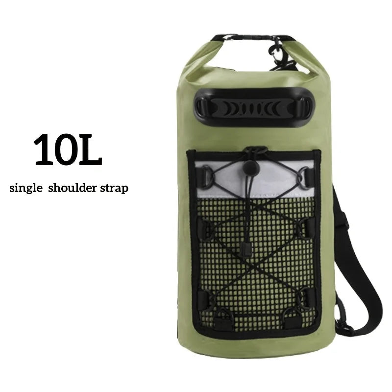 Norvo | Vanntett tørkestativ AQUARIX Motion | 10/20/30 L | Rulltop & skulderstropp | For kajakk, strand & trekking