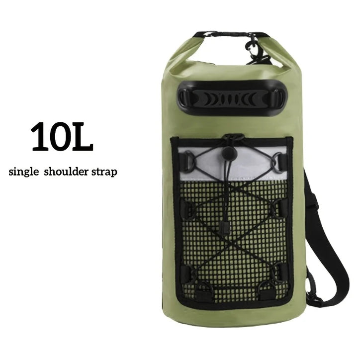 Norvo | Vanntett tørkestativ AQUARIX Motion | 10/20/30 L | Rulltop & skulderstropp | For kajakk, strand & trekking