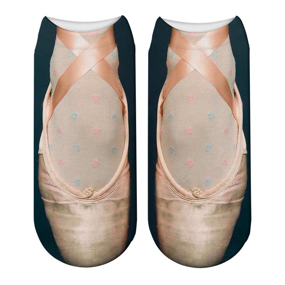 Norvo | 3D Trykt Morsomme Kreative Ankelsokker