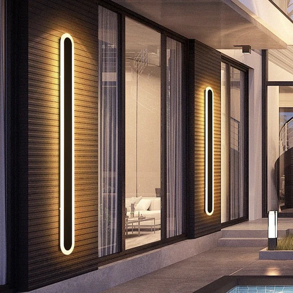 Norvo | Utendørs LED Veggbelysning Moderne Svart Design