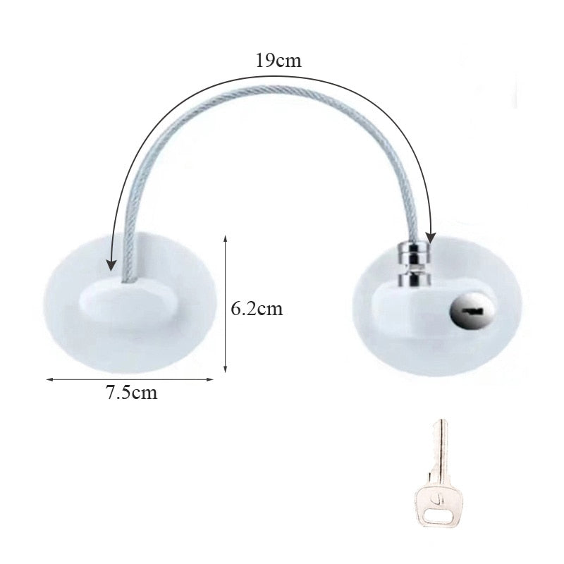 Safe Baby Secure Door Cabinet Lock | Norvo