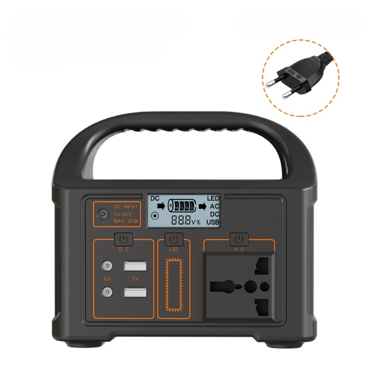 Norvo | 100W 24,000mAh Bærbar Strømstasjon med LiFePO4 Batteri – PowerGo