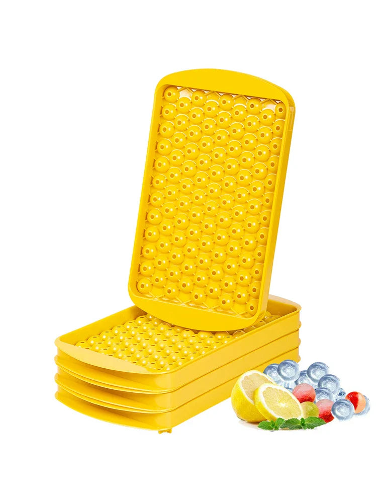 Norvo | Mini-isterningskopp | 104 hull Rund isballform | Lite knust for å kjøle Bar Cocktail Whiskey drikke | Kaffe Juice kjøkkenverktøy