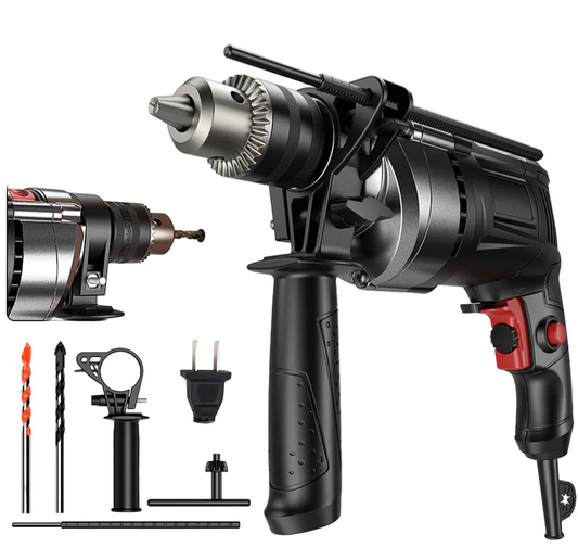 Norvo | 780W Elektrisk Hammer & Boremaskin med Variabel Hastighet – DrillForce
