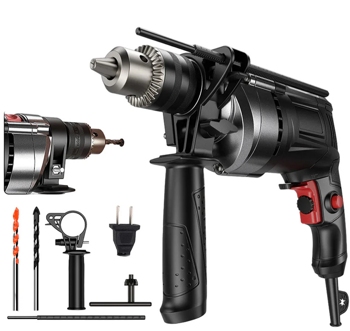 Norvo | 780W Elektrisk Hammer & Boremaskin med Variabel Hastighet – DrillForce