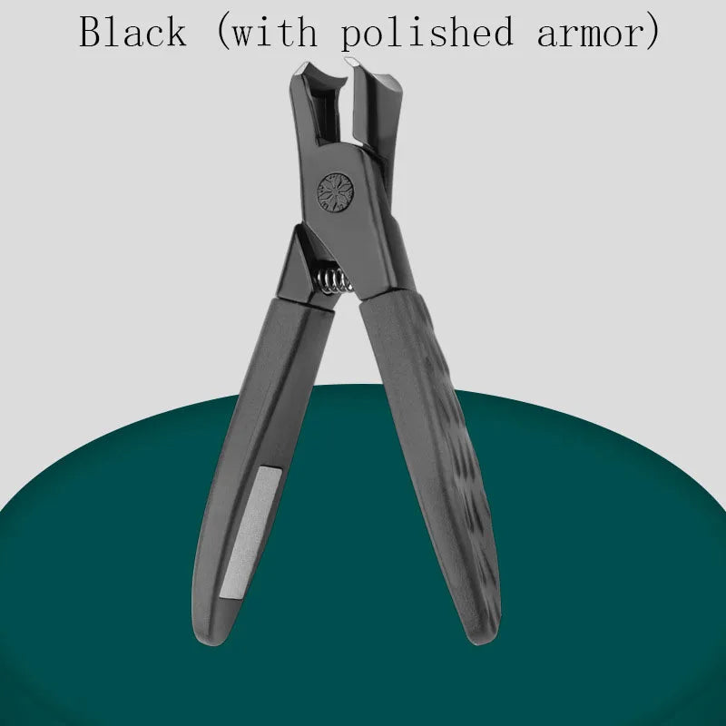 Norvo | 2023 Ny Anti-Splash Negleklipper - Stor Enkel Negletrimmer for tykke og harde negler, Husstandsartikler