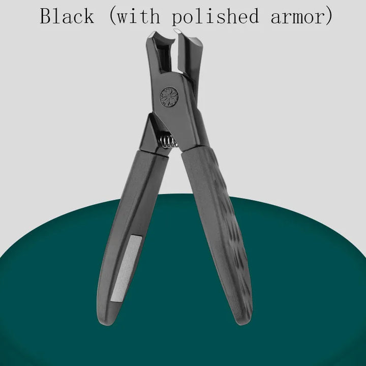 Norvo | 2023 Ny Anti-Splash Negleklipper - Stor Enkel Negletrimmer for tykke og harde negler, Husstandsartikler