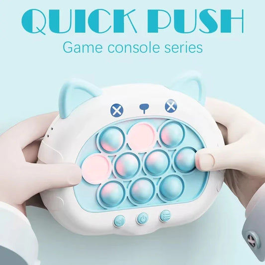 Speed Push Decompression Puzzle Game Console - Engasjerende Klemmeleketøy for Tenåringer og Voksne, Utvikler Koordinasjon og Problemløsningsevner