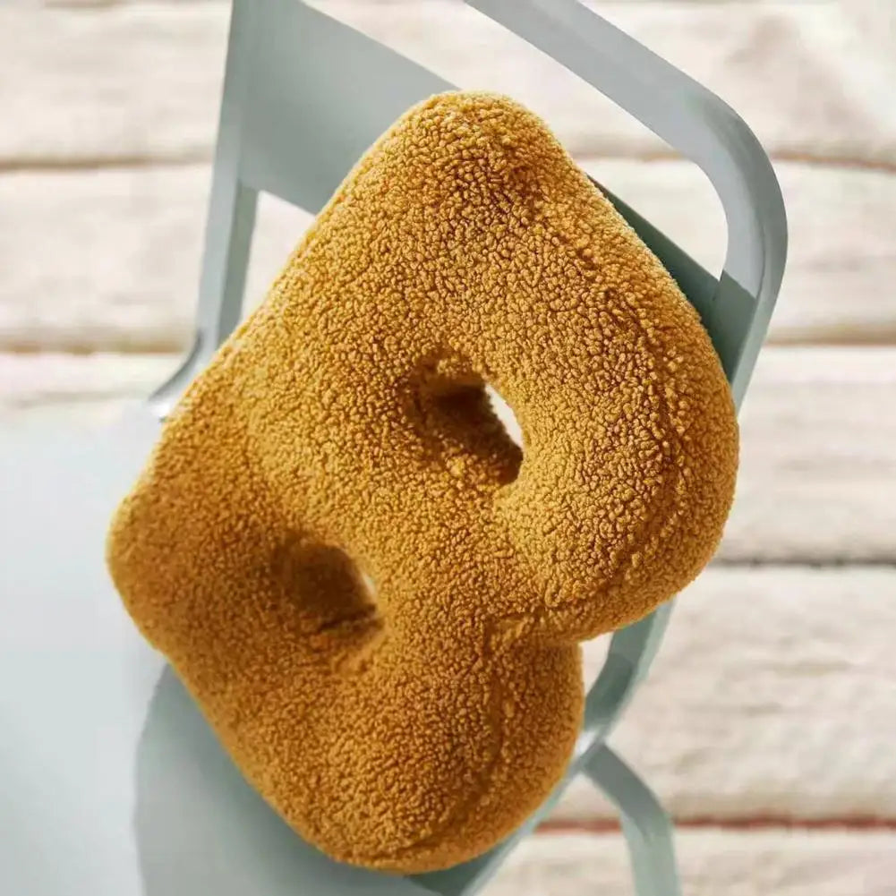 Norvo | Fløyels Alfabet Dekorativ Pute Med Bokstavene A Til Z