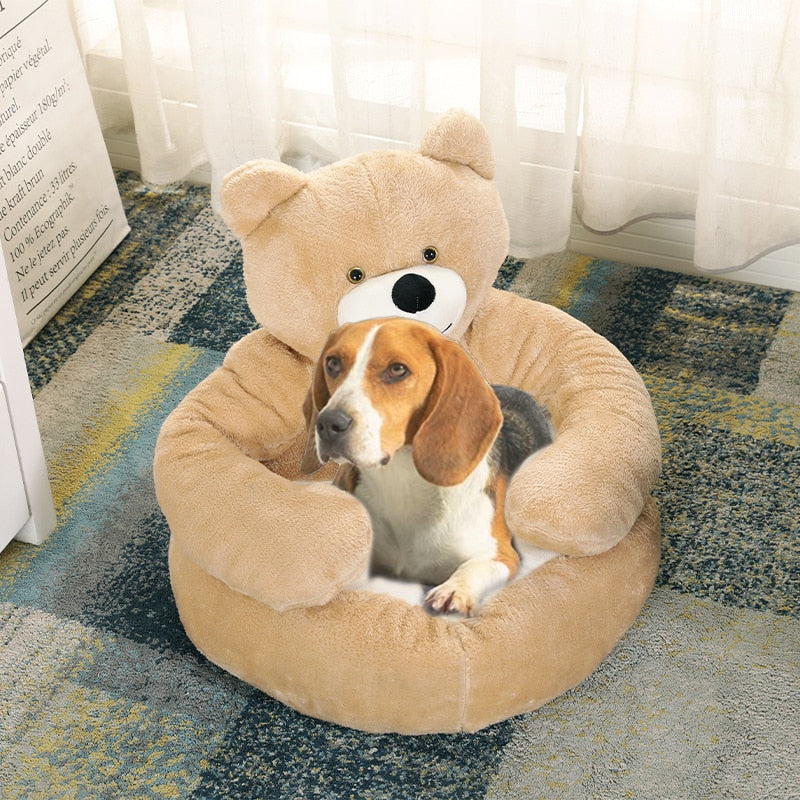 Norvo | Snuggly Bear Super Soft Comfy Pet Bed