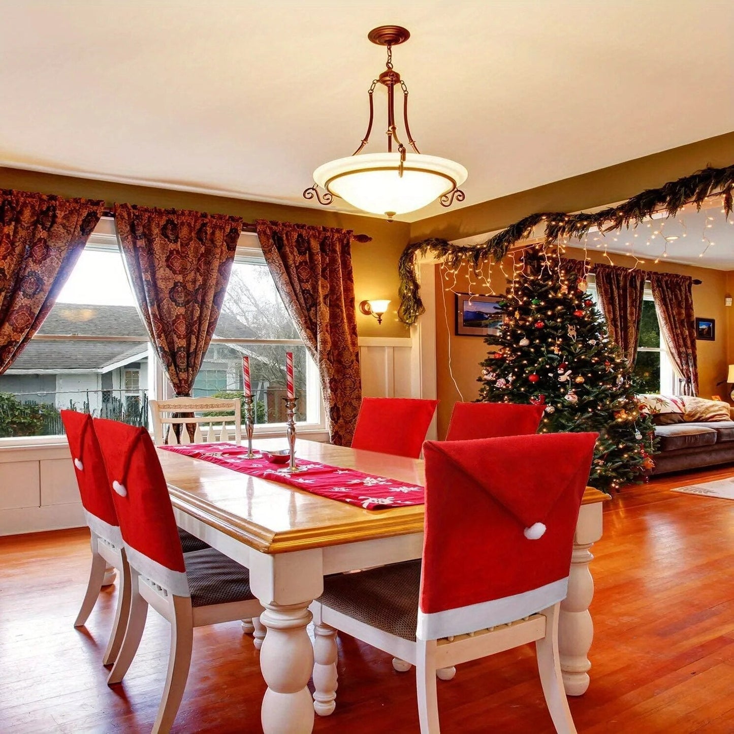 Norvo | ChairCheer Stolebeskyttere – Myk Polyesterbeskyttelse med Festlig Design