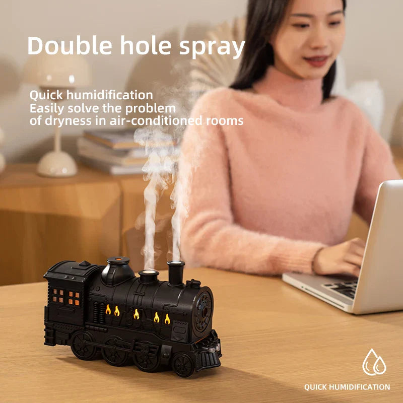 Mini Train Aromaterapi Eterisk Olje Diffuser Lampe Dekor | Norvo