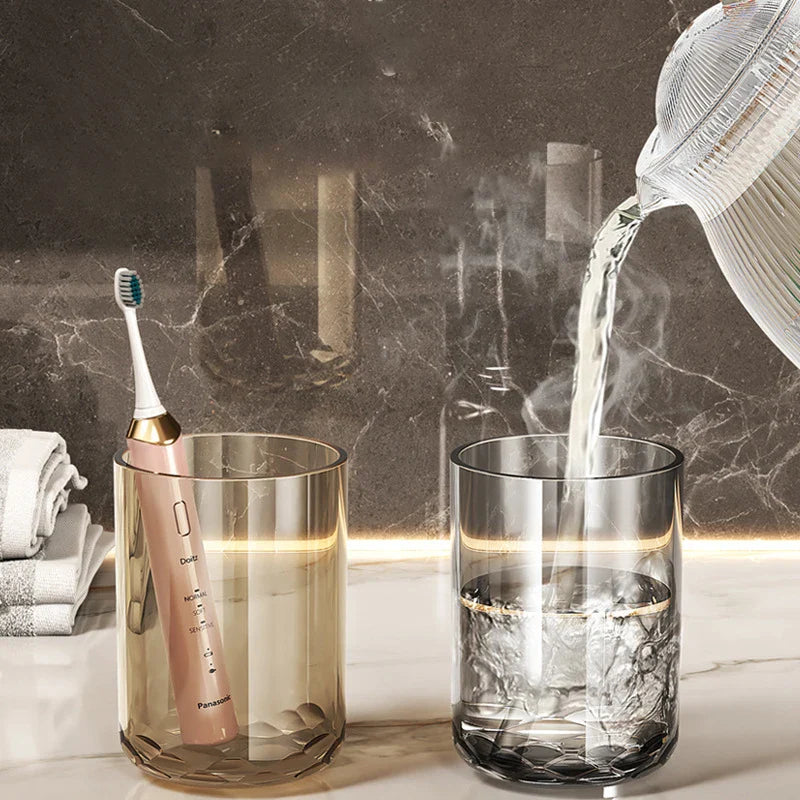 Norvo | Dentova Reiseskappel med Tannbørsteeske | 2-i-1 Oppbevaringsbeholder for Tannbørste & Munnhygiene | Ideell for På Farten