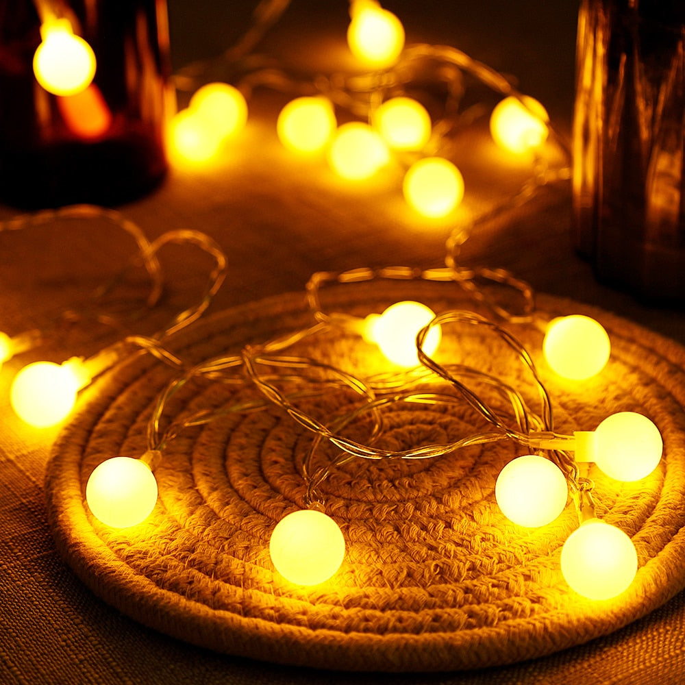 Norvo | LED Fe Bubble Snor Lys Festlige Lys