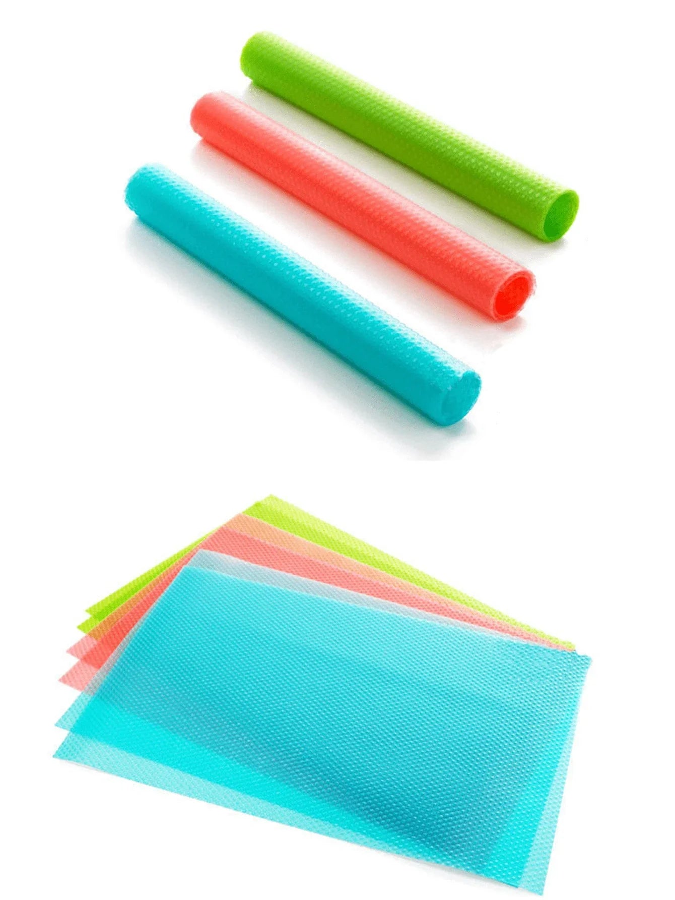 Norvo | Kjøleskapsmatter FreshLiner | 29×45 cm | EVA kuttematter | BPA-fri | For kjøleskap, skuff & hylle