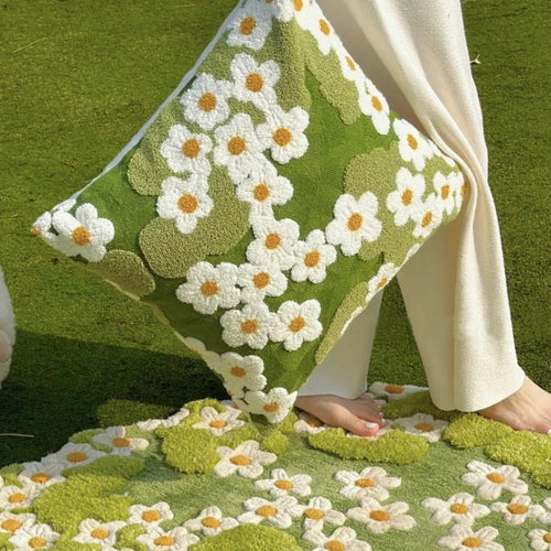 Blomsterhage Broderi Putetrekk | Norvo
