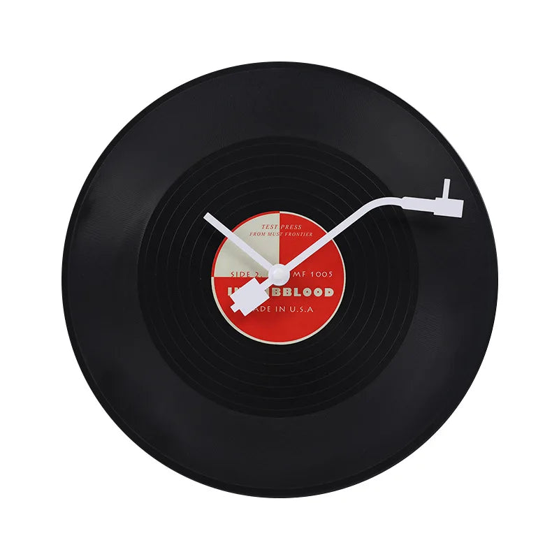 Norvo | Musikalisk Vinyl Plakatveggklokke