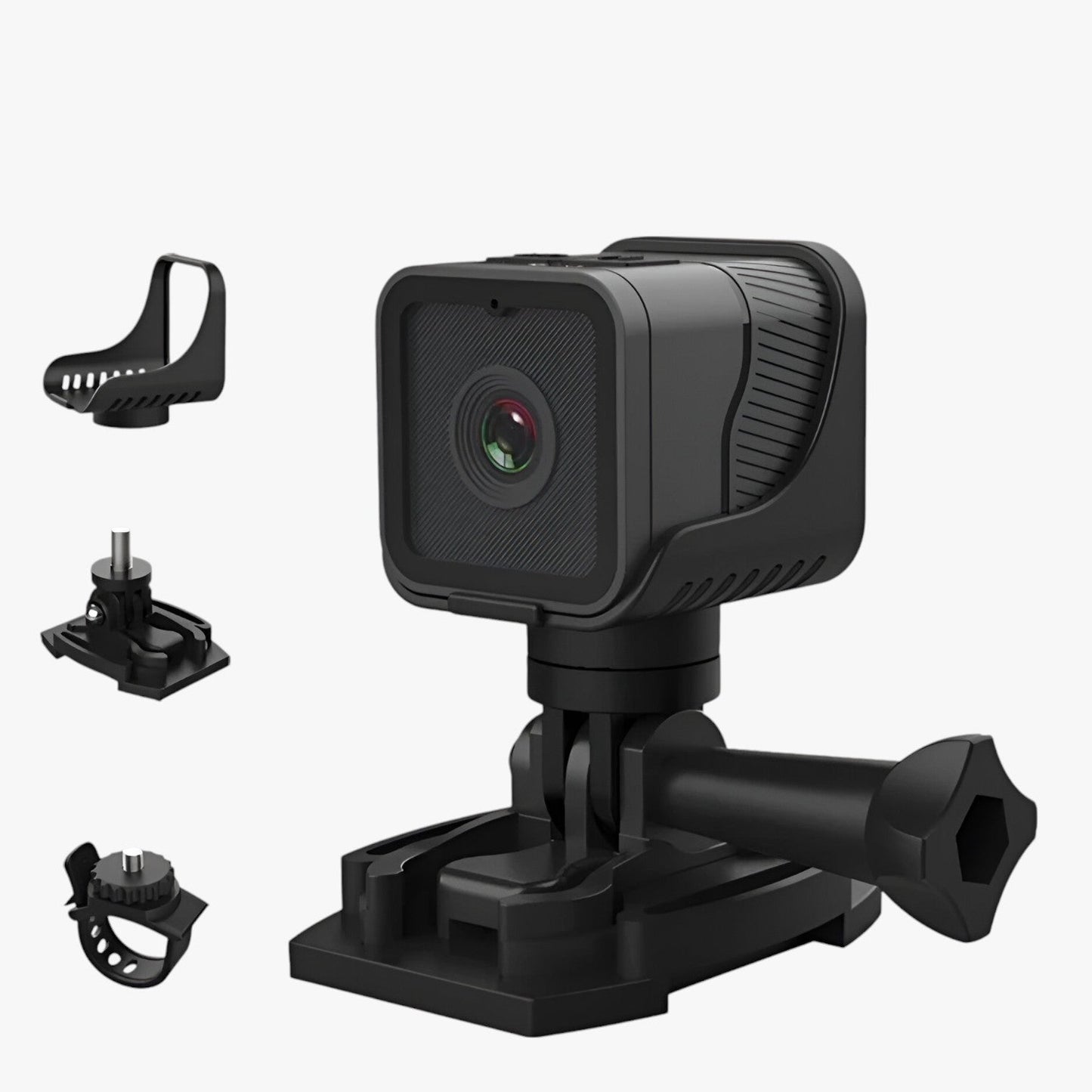 Norvo | RevCam 1080P HD Vanntett WiFi Kamera – Kompakt Actionkamera for Sykler & Motorsykler