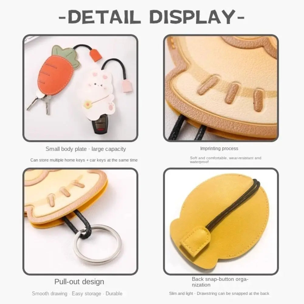 Norvo | Cartoon Skinn Universal Utrekkbar Nøkkelcase